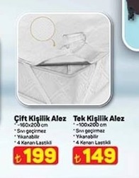 Çift Kişilik Alez 160X200 Cm
