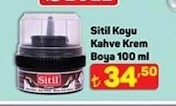 Siti̇L Koyu Kahve Krem Boya 100Ml
