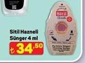 Siti̇L Haznelı Sünger 4Ml