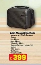 Abs Makyaj Çantası