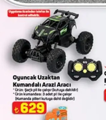 Oyuncak Uzaktan Kumandalı Arazi Aracı