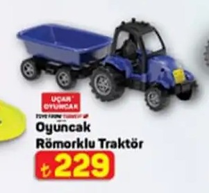 Oyuncak Römorklu Traktör