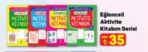 Eğlenceli Aktivite Kitabım Serisi Adet