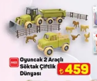 Oyuncak 2 Araçlı Söktak Çiftlik Dünyası