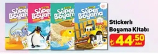 Stickerlı Boyama Kitabı
