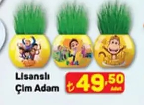 Lisanslı Çim Adam