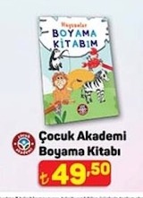 Çocuk Akademi Boyama Kitabı