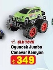 Çlk Toys Oyuncak Jumbo Canavar Kamyon