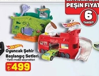 Hot Wheels Oyuncak Şehir Başlangıç Setleri