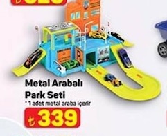 Metal Arabali Park Seti