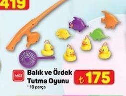 Balık Ve Ördek Tutma Oyunu 10 Parça