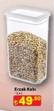 Erzak Kabı 3.4L