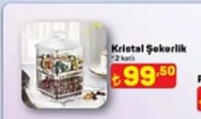 Kristal Sekerlik 2 Katli