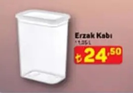 Erzak Kabı 1.25L