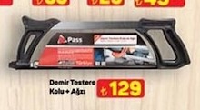 Pass Demir Testere Kolu+Ağzı