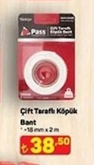 Çift Taraflı Köpük Bant 18Mm X 2M