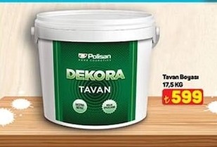 Dekora Tavan Boyası 17,5 Kg