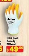Nitrill Kaplı Örme İş Eldiveni