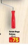 Saten Boya Rulosu - 20 Cm
