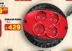 Makaralı Kablo Kumandalı 5M