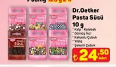 Dr.Oetker Pasta Süsü 10G