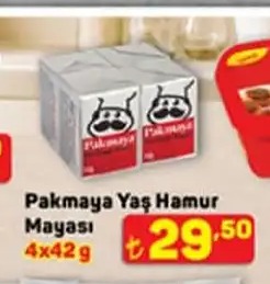 Pakmaya Yaş Hamur Mayasi 4X42G