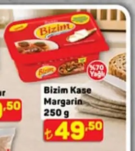 Bizim Kase Margarin 250 G