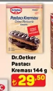 Dr.Oetker Pastacı Kreması 144G