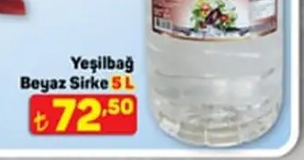 Yeşilbağ Beyaz Sirke 5L