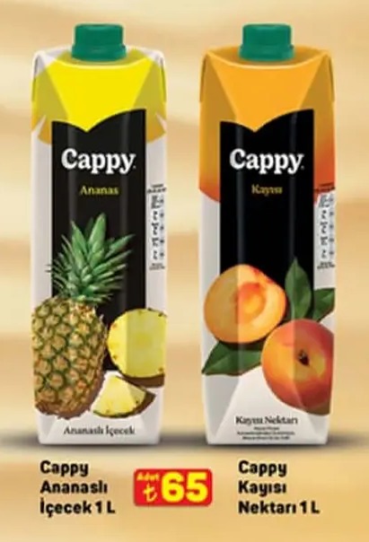 Cappy Ananas İçecek 1L