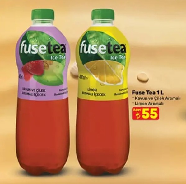 Fuse Tea Kavun Ve Çilek Aromalı İçecek 1L
