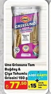 Uno Grissuno Tam Buğday & Çiya Tohumlu Grissini 150 G