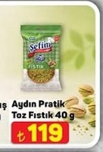 Sefim Aydın Pratik Toz Fıstık 40 G