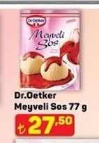 Dr.Oetker Meyveli Sos 77 G