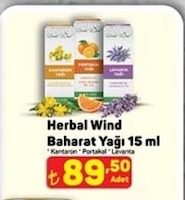 Herbal Wind Baharat Yağı 15 Ml