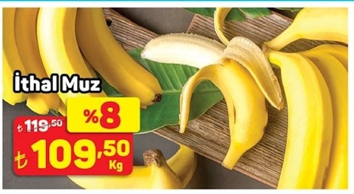 İthal Muz 1Kg