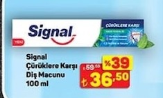 Signal Çürüklere Karşı Diş Macunu 100 Ml
