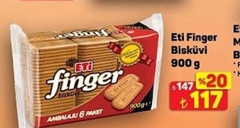 Eti Finger Bisküvi 900G