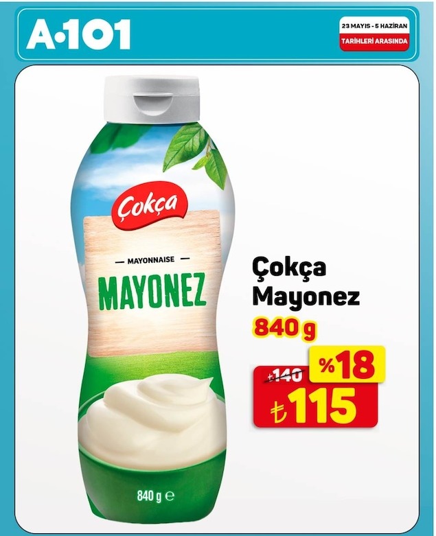 Çokça Mayonez 840G