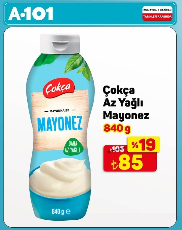 Çokça Az Yağlı Mayonez 840G