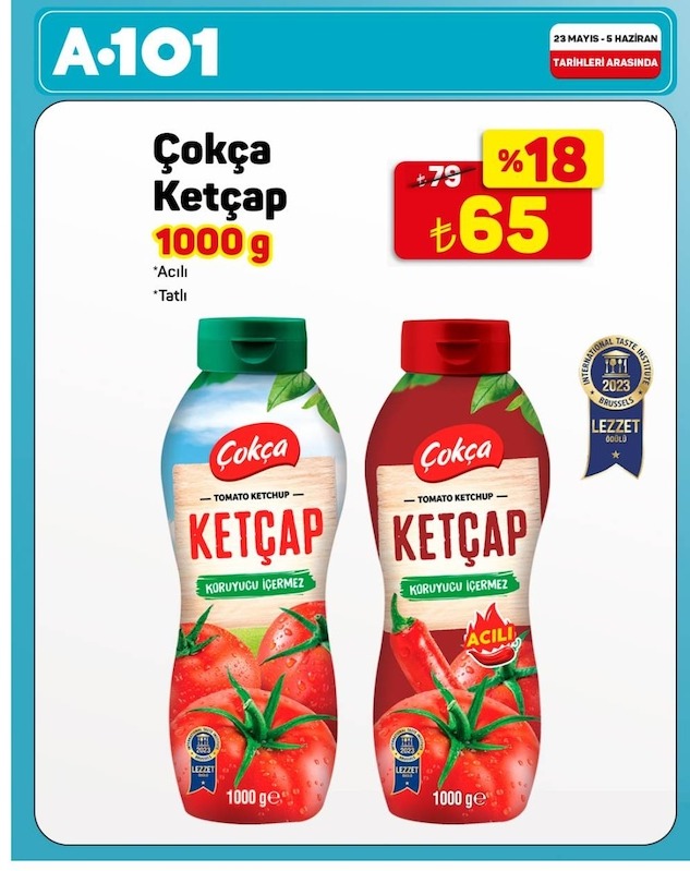 Çokça Ketçap 1000G