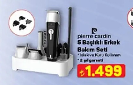 Pierre Cardin 5 Başlıklı Erkek Bakım Seti