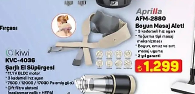 Kiwi Kvc-4036 Şarjlı El Süpürgesi