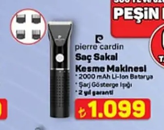 Pierre Cardin Saç Sakal Kesme Makinesi