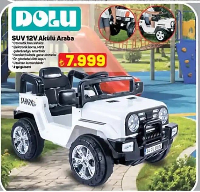 Dolu S'Uv 12V Akülü Araba