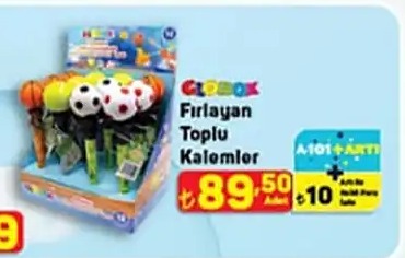 Cloubox Fırlayan Toplu Kalemler