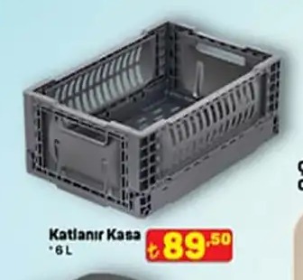 Katlanır Kasa 6L