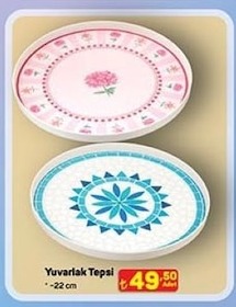 Yuvarlak Tepsi