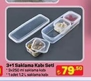 3+1 Saklama Kabı Seti