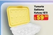 Yumurta Saklama Kutusu 15'Li